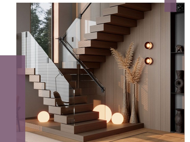 Изготовление и монтаж лестниц в Муравленке от 91001 руб. | ПРОЛЁТ-Мрв