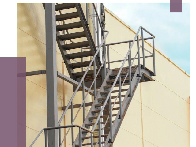 Пожарные лестницы в Муравленке от 12847 руб. — монтаж и продажа | ПРОЛЁТ-Мрв