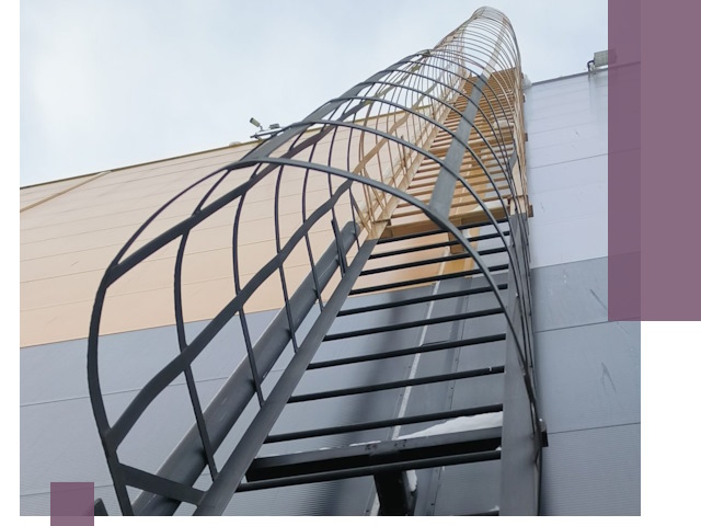 Изготовление и монтаж пожарных лестниц в Муравленке профессионально