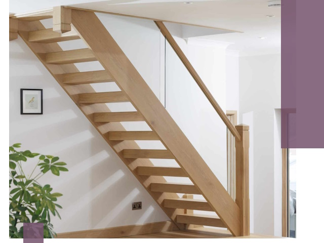 Изготовление деревянных лестниц под ключ в Муравленке для дома