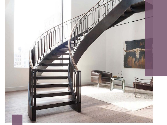 Металлические лестницы на заказ с монтажом и гарантией в Муравленке