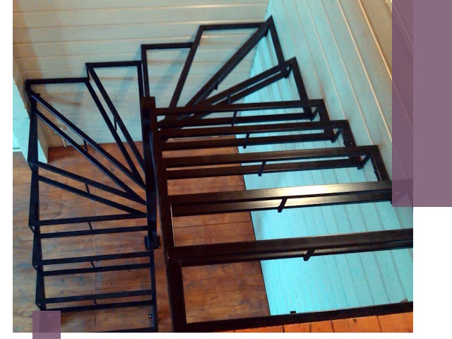 Изготовление металлических лестниц любой сложности в Муравленке