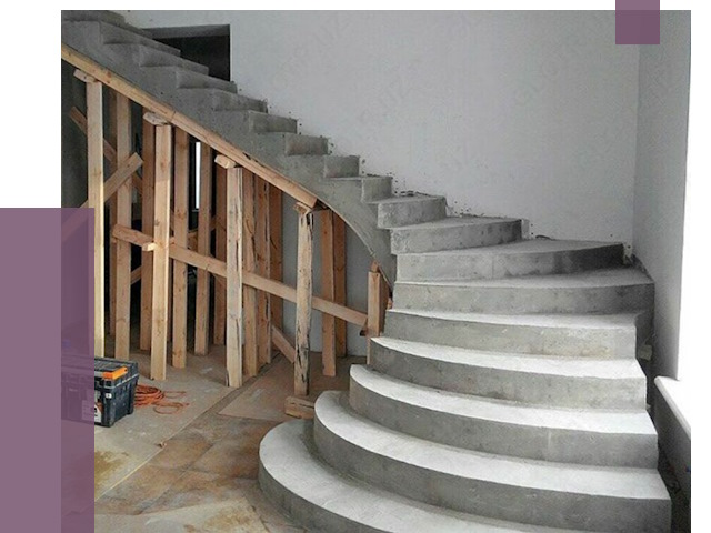 Изготовление бетонных лестниц под ключ в Муравленке от 20877 руб. | ПРОЛЁТ-Мрв
