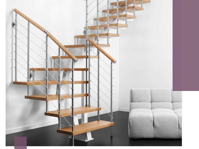 Модульные лестницы под ключ в Муравленке — монтаж и изготовление