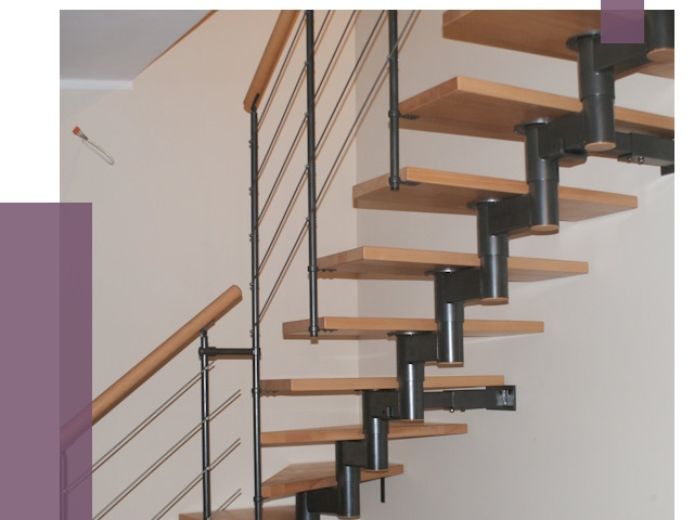 Изготовление модульных лестниц в Муравленке от 12044 руб. 