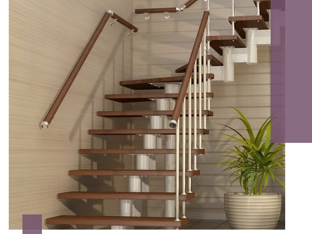 Изготовление модульных лестниц под ключ в Муравленке