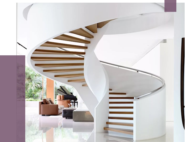 Винтовые лестницы в Муравленке под ключ от 50854 руб. | ПРОЛЁТ-Мрв