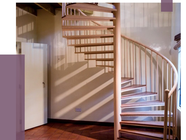 Изготовление винтовых лестниц на заказ в Муравленке от 79760 руб. | ПРОЛЁТ-Мрв