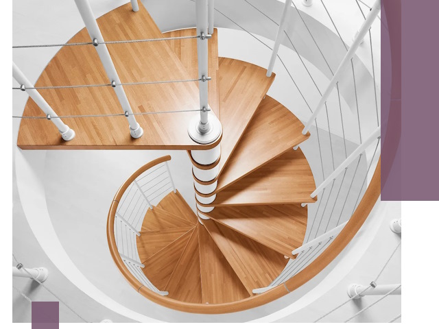 Изготовление винтовых лестниц под ключ в Муравленке