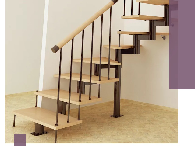 Монтаж лестниц на больцах в Муравленке — быстро и надежно