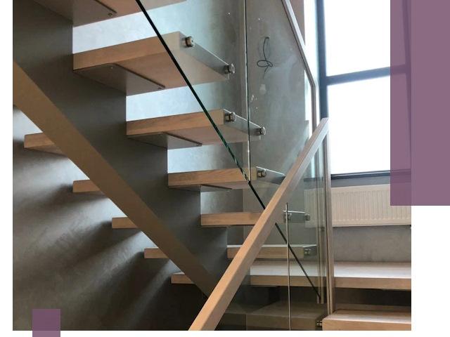 Изготовление лестниц на монокосоуре в Муравленке с монтажом и гарантией