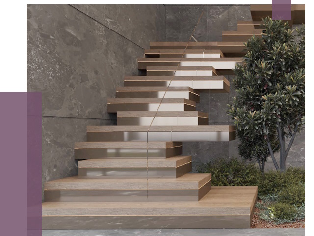 Современные лестницы в Муравленке от 14453 руб. | ПРОЛЁТ-Мрв