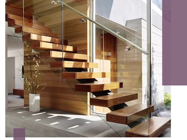 Современные лестницы на заказ в Муравленке — изготовление и монтаж