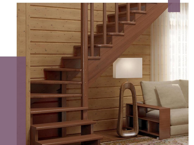 Лестницы эконом класса в Муравленке от 19110 руб. бюджетные решения