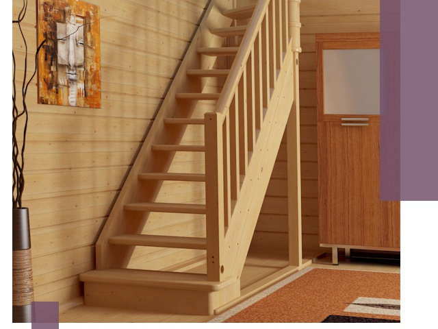 Лестницы эконом класса под ключ в Муравленке — недорого и быстро