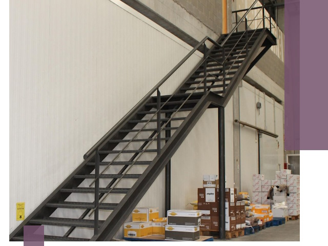 Лестницы для производства в Муравленке — изготовление и монтаж