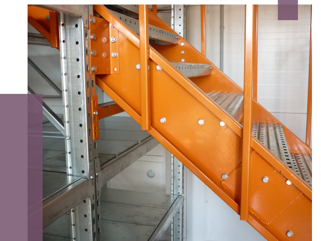 Лестницы для склада в Муравленке от 80295 руб. — решения | ПРОЛЁТ-Мрв