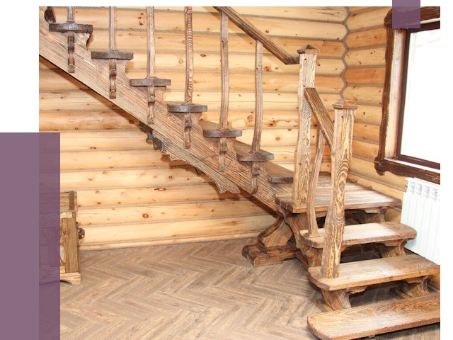 Лестницы в баню в Муравленке от 20020 руб. — изготовление | ПРОЛЁТ-Мрв