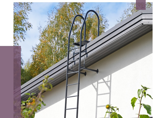 Лестницы на крышу в Муравленке от 20020 руб. — монтаж и монтаж ПРОЛЁТ-Мрв