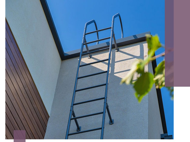 Лестницы на крышу в Муравленке — изготовление, монтаж, демонтаж