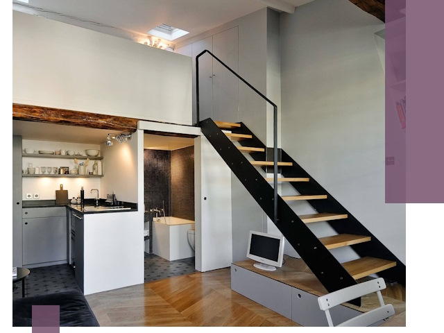 Лестницы на антресоль под ключ в Муравленке — изготовление и монтаж