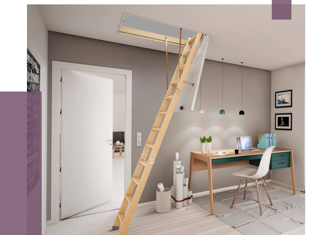 Чердачные лестницы в Муравленке — от 15256 руб. | ПРОЛЁТ-Мрв
