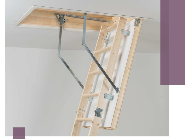 Установка чердачной лестницы под ключ в Муравленке