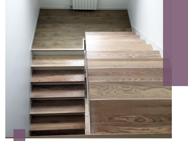 Тонировка лестниц в Муравленке: качественно и долговечно