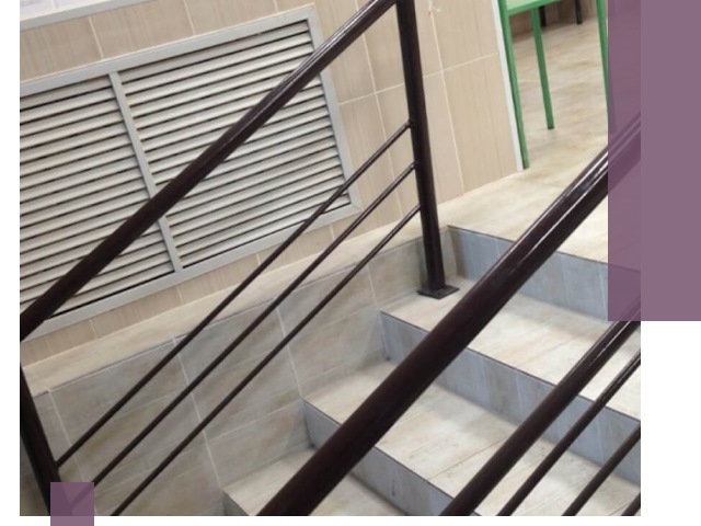 Изготовление перил из металла под ключ в Муравленке