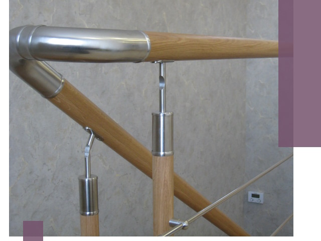 Комбинированные перила на заказ в Муравленке — монтаж и производство