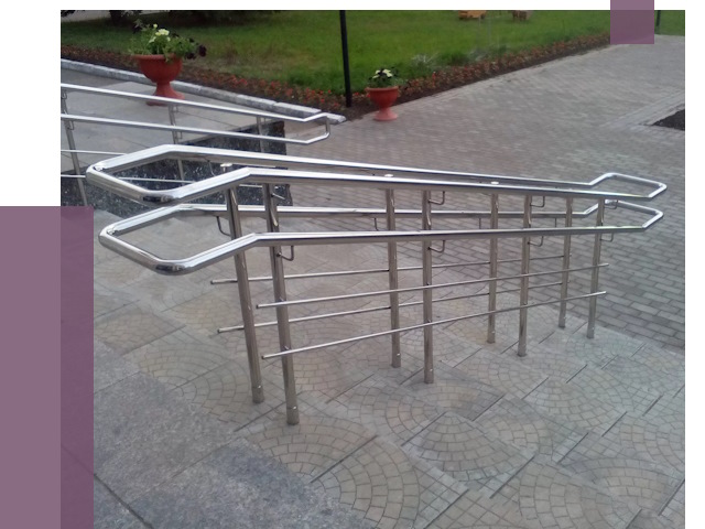 Перила для инвалидов в Муравленке от 7944 руб. под ключ | ПРОЛЁТ-Мрв