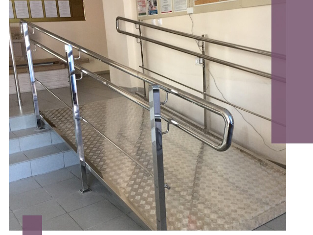 Перила для инвалидов в Муравленке — надежные поручни и ограждения