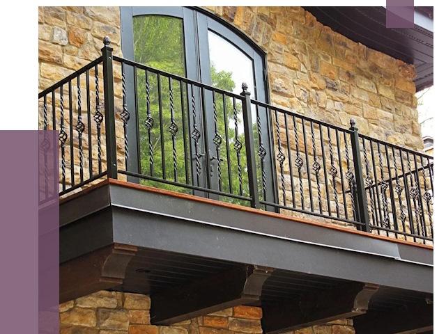 Балконные ограждения в Муравленке от 8404 руб. — купить | ПРОЛЁТ-Мрв
