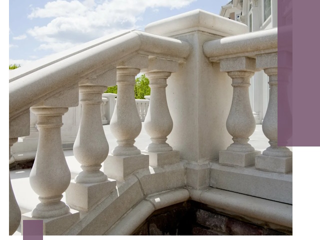 Балюстрады из металла и камня под ключ в Муравленке