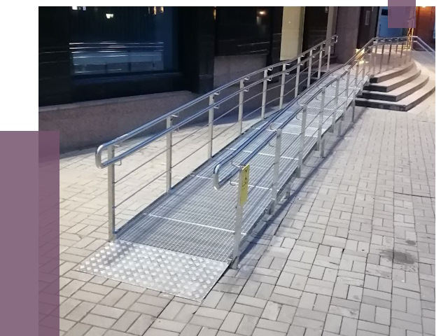 Ремонт пандусов в Муравленке — восстановление от 9100 руб. 