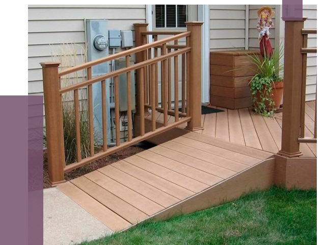 Пандус на крыльцо в Муравленке под ключ от 8137 руб.