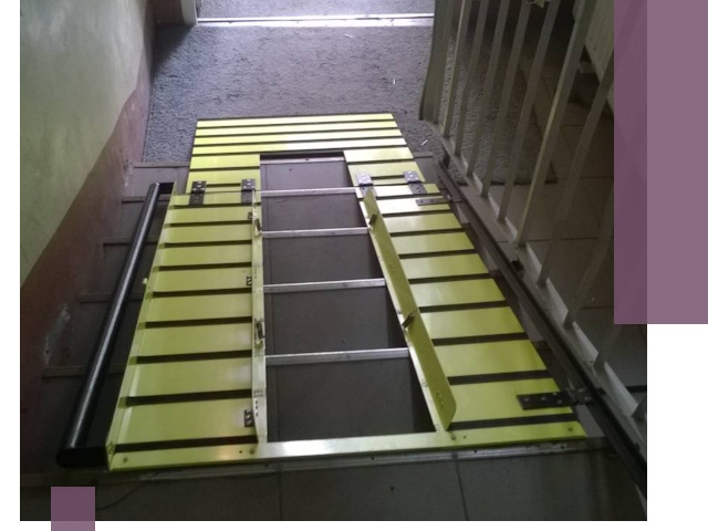 Профессиональный монтаж пандуса в подъезд в Муравленке