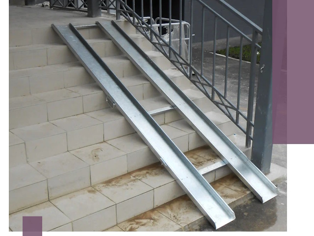 Пандусы для детских колясок в Муравленке: изготовление и монтаж