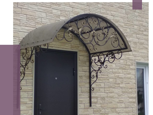 Ремонт козырьков в Муравленке от 7762 руб.  | ПРОЛЁТ-Мрв