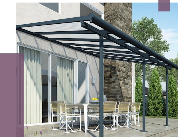 Навесы пристенные в Муравленке от 9528 руб. — монтаж и установка | ПРОЛЁТ-Мрв