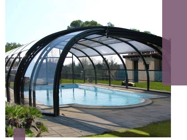 Навесы для бассейна в Муравленке: изготовление и монтаж под ключ
