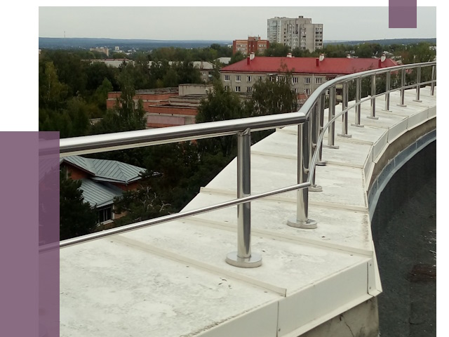 Парапеты и ограждения кровли в Муравленке от 5192 руб.
