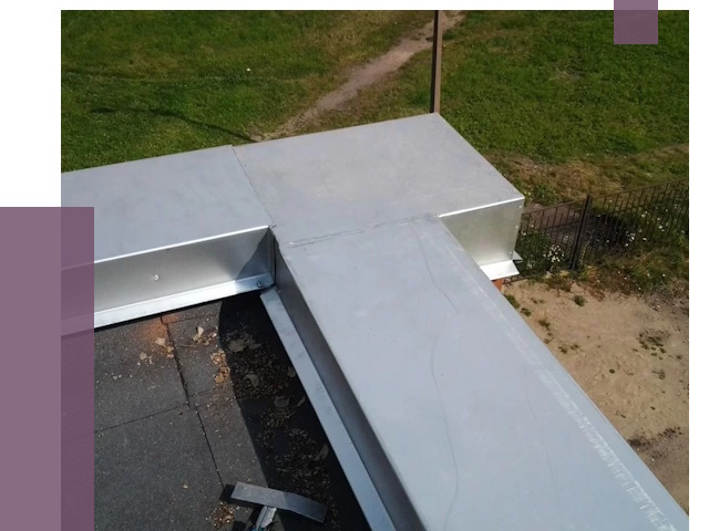 Оцинкованные парапеты в Муравленке от 8404 руб. | ПРОЛЁТ-Мрв