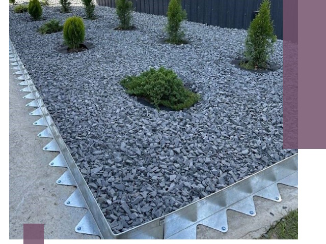 Оцинкованные металлические бордюры под заказ в Муравленке