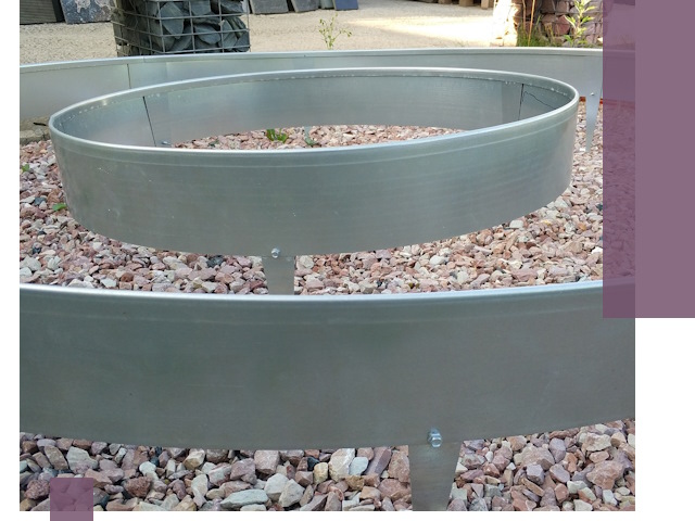 Нержавеющие бордюры под ключ в Муравленке — изготовление и монтаж