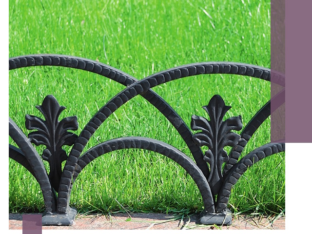 Декоративные металлические бордюры под ключ в Муравленке