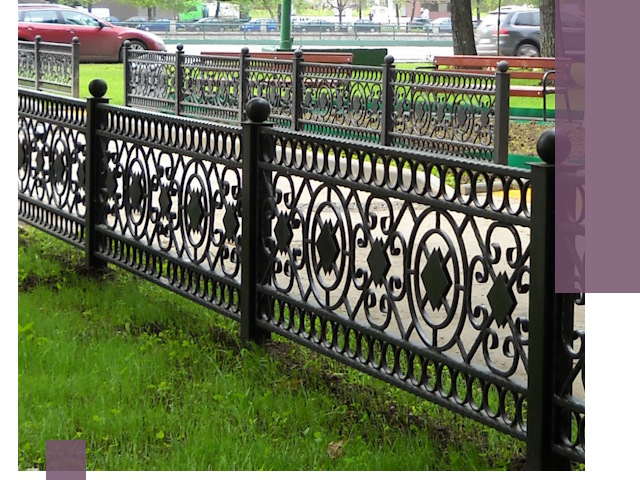 Секционные газонные ограждения под ключ в Муравленке