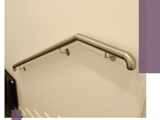 Изготовление пристенных поручней в Муравленке под ключ за сроки