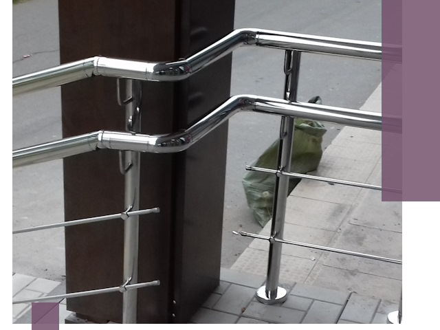 Монтаж поручней из нержавеющей стали в Муравленке качественно и быстро